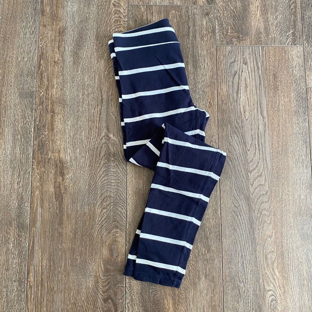 J. Crew Striped Leggings